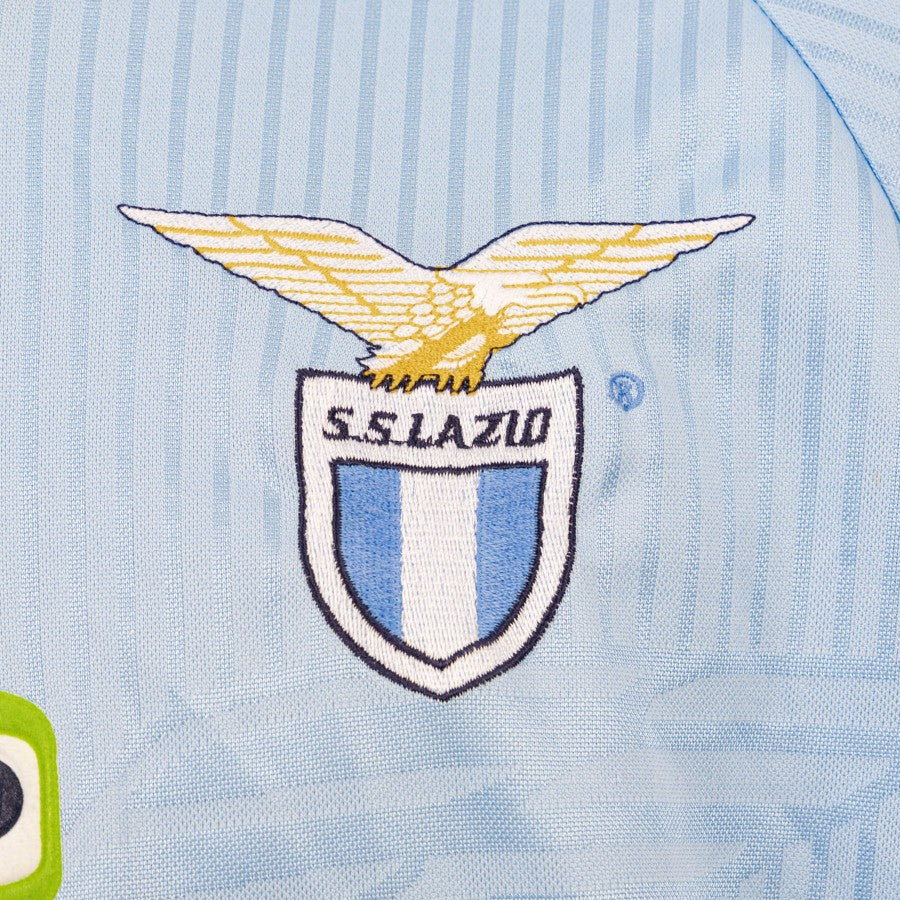 MAGLIA HOME LAZIO UMBRO 1997/1998 ML 2 NEGRO by UMBRO - Le 7 sorelle (5)