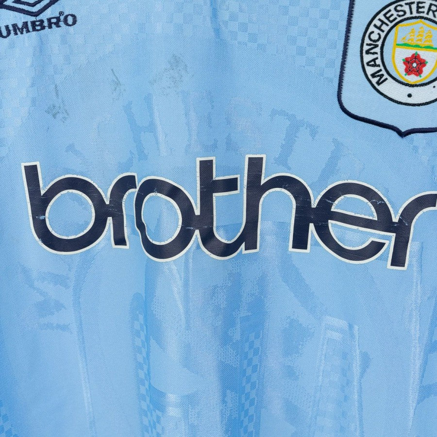 maglia home manchester city umbro 1995/1996 by UMBRO - Home (8)