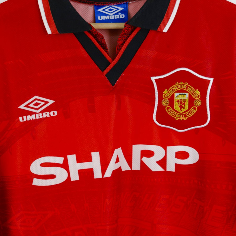 maglia home manchester united umbro cantona n7 1995/1996 by UMBRO - Home (9)