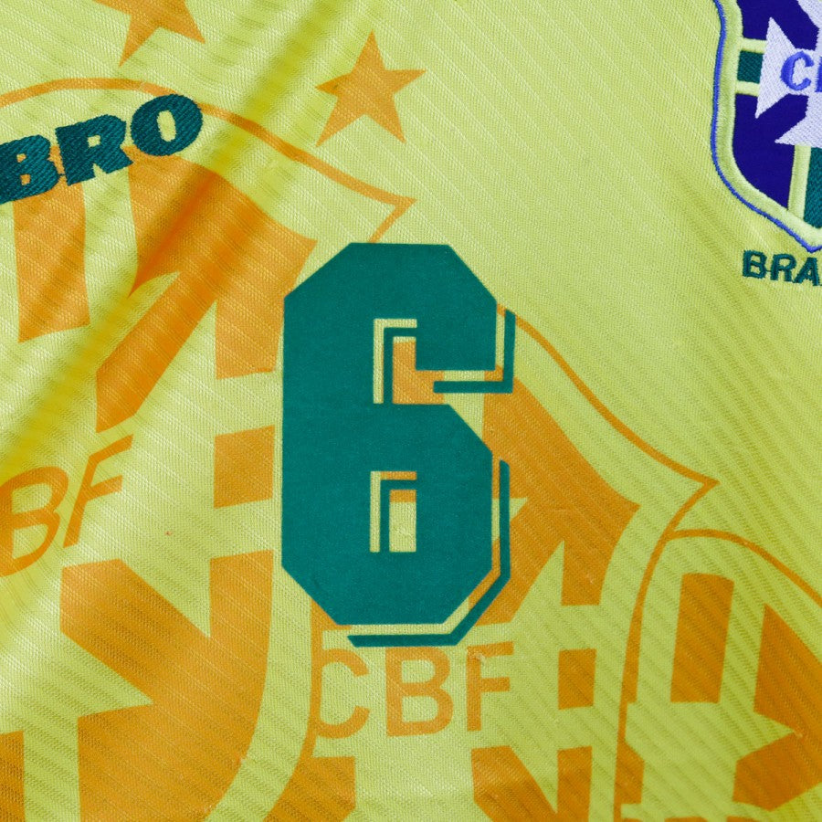Maglia Home Umbro Brasile Roberto Carlos 6 1996 by UMBRO - Home (13)