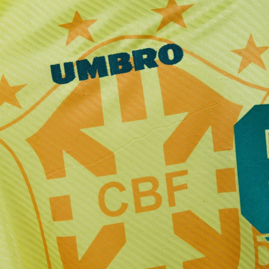 Maglia Home Umbro Brasile Roberto Carlos 6 1996 by UMBRO - Home (14)
