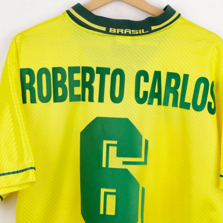 Maglia Home Umbro Brasile Roberto Carlos 6 1996 by UMBRO - Home (3)