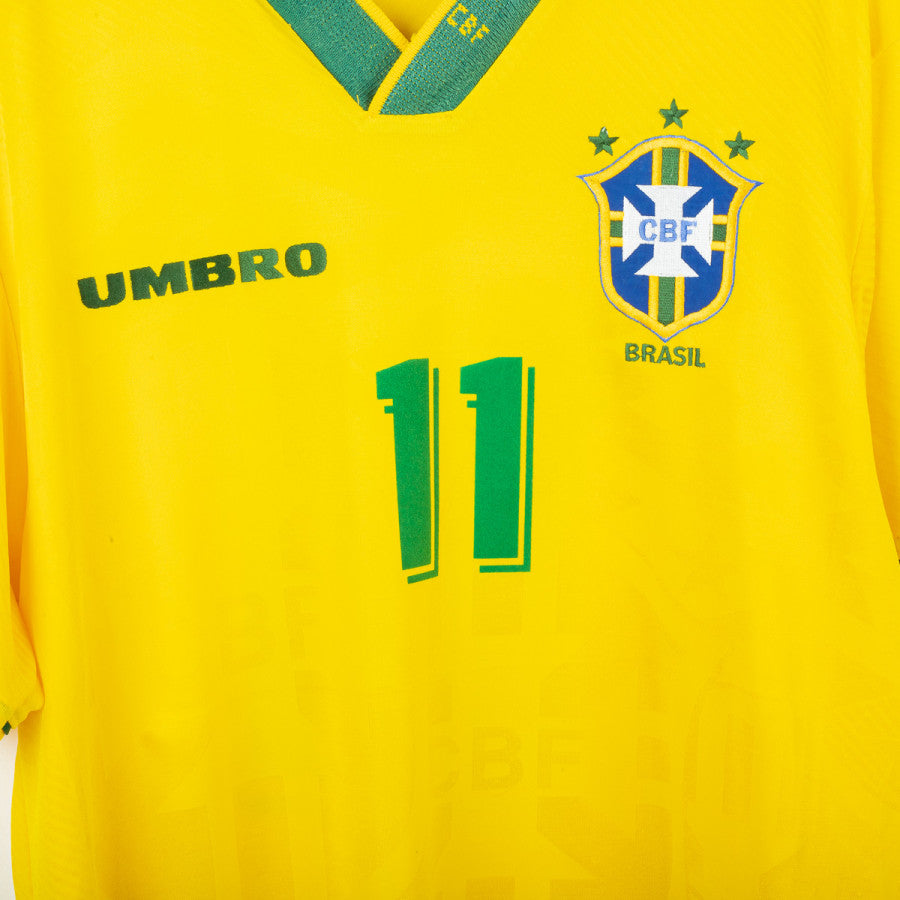 Maglia Home Umbro Brasile Romario 11 1994 by UMBRO - Home (17)