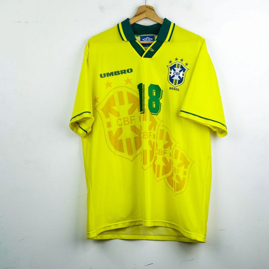 Maglia Home Umbro Brasile Ronaldinho 18 1996 by UMBRO - Home (2)