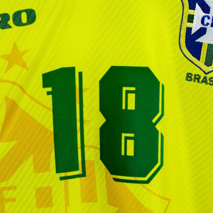 Maglia Home Umbro Brasile Ronaldinho 18 1996 by UMBRO - Home (9)