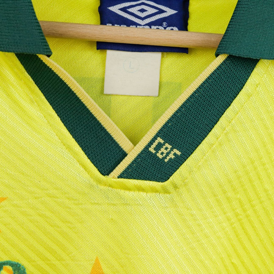 Maglia Home Umbro Brasile Ronaldinho 18 1996 by UMBRO - Home (15)