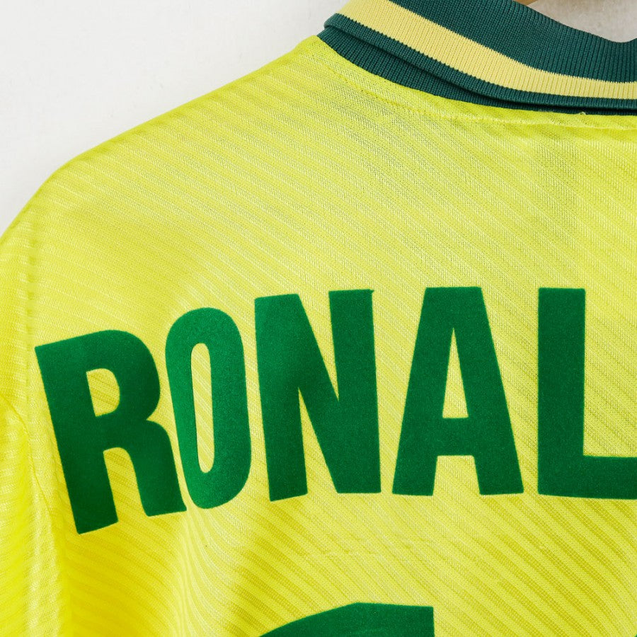Maglia Home Umbro Brasile Ronaldinho 18 1996 by UMBRO - Home (6)