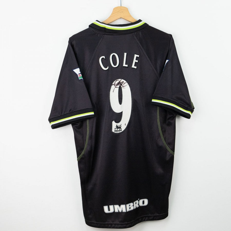 maglia third manchester united cole 9 autografata 1998/1999 by UMBRO - Home
