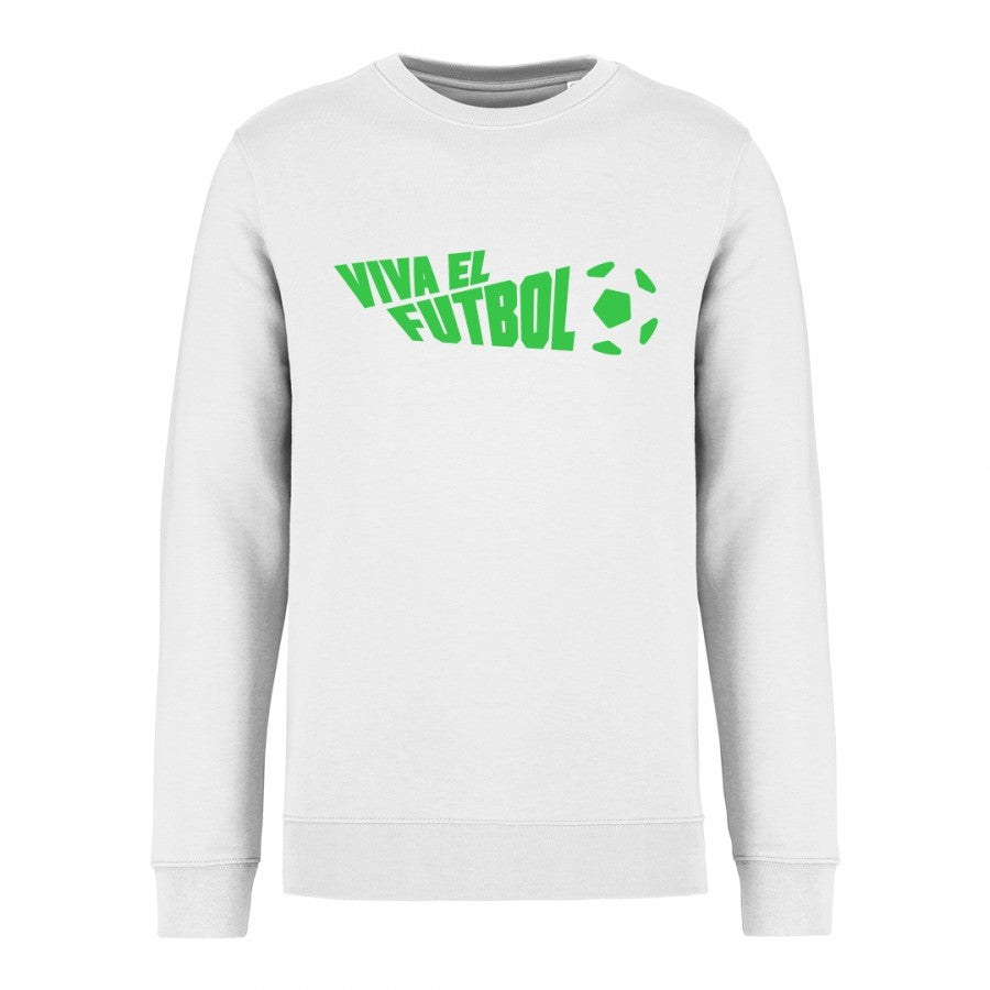felpa girocollo bianca Viva El Futbol by VIVA EL FUTBOL - Home