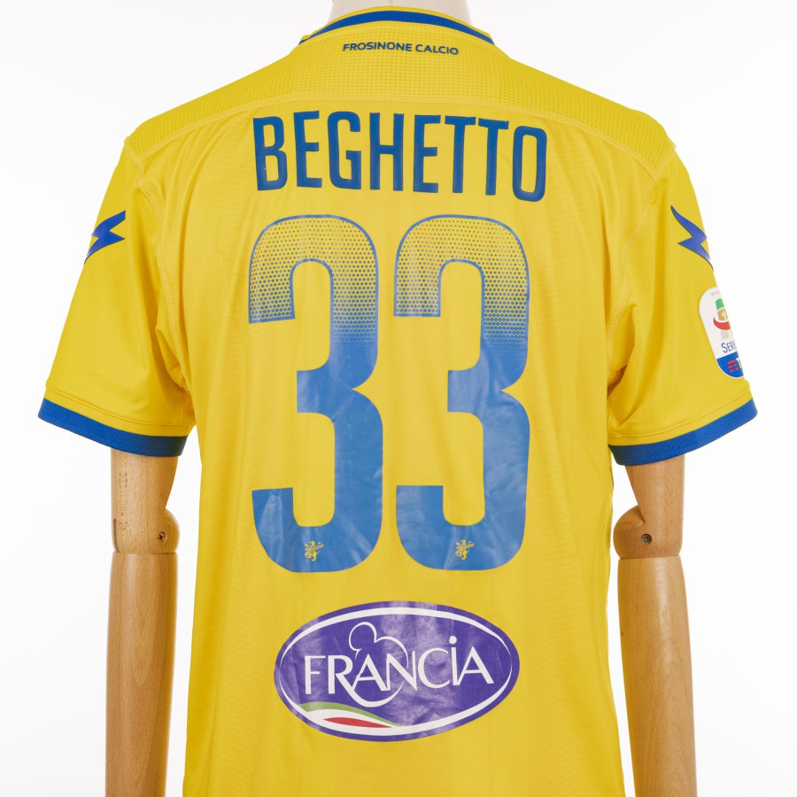 maglia home frosinone zeus beghetto 33 2018/2019 by ZEUS - Home (10)