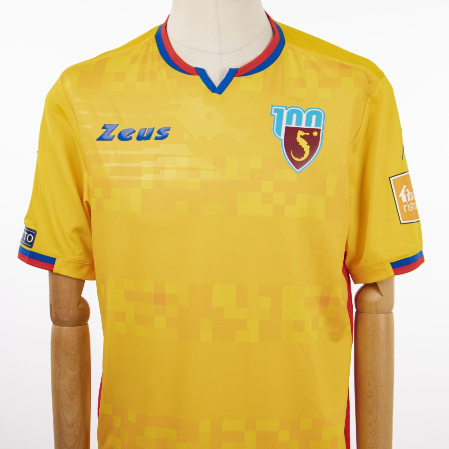 Maglia third Salernitana Cerci 7 2019/2020 by ZEUS - Home (10)
