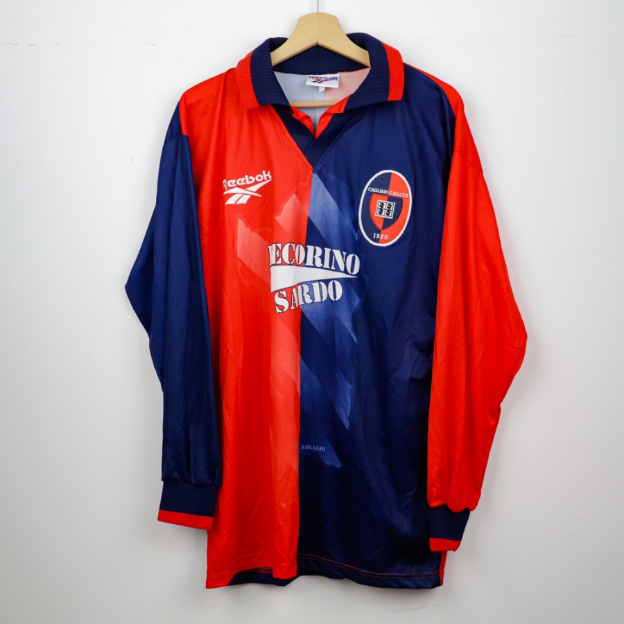 maglia home reebok cagliari 1997 1998
