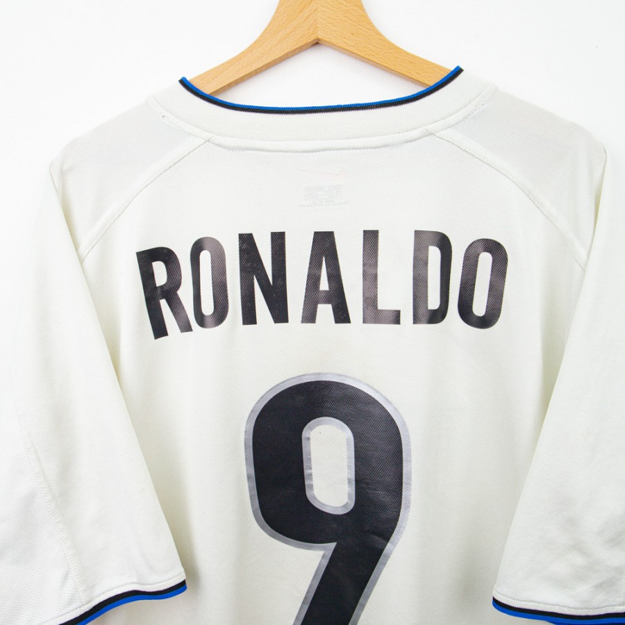 ウェア NIKE 99/00 Intel Jersey #9 Ronaldo Ronaldo #9 Inter Milan 1998-99 Home Jersey Nike M Tags UCL