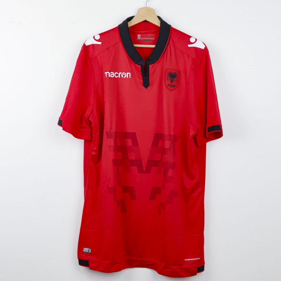 2016 2017 Home Albania Macron Jersey
