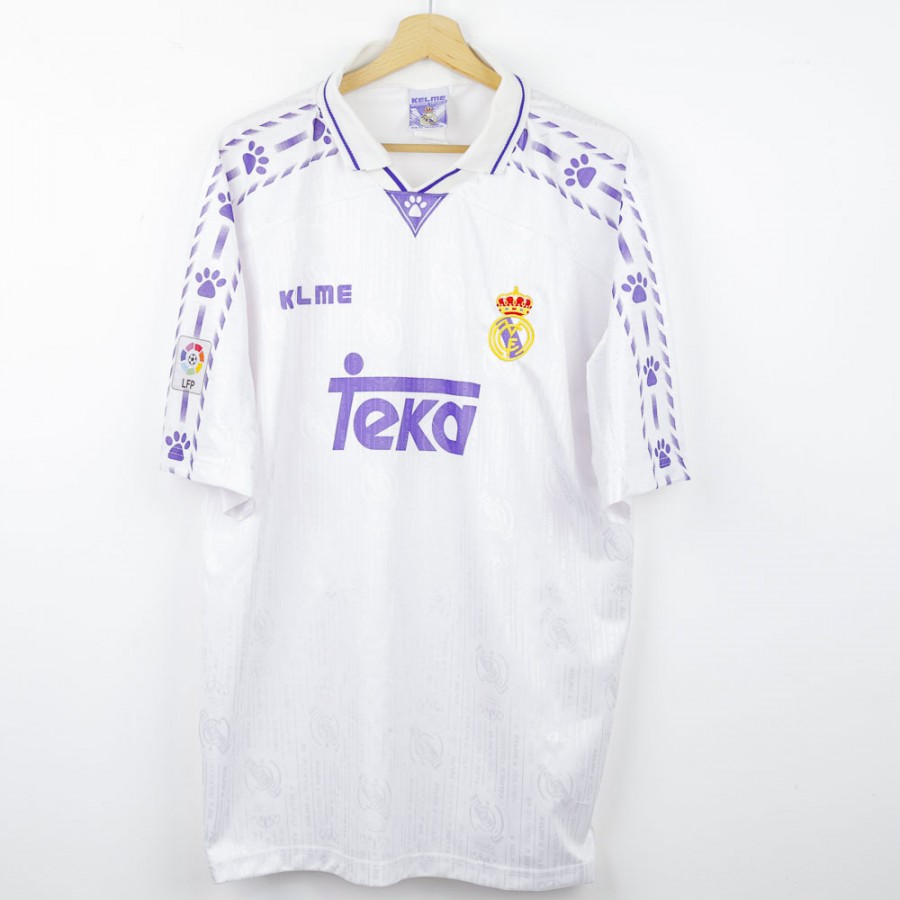 1996 1997 Real Madrid Kelme Home Jersey