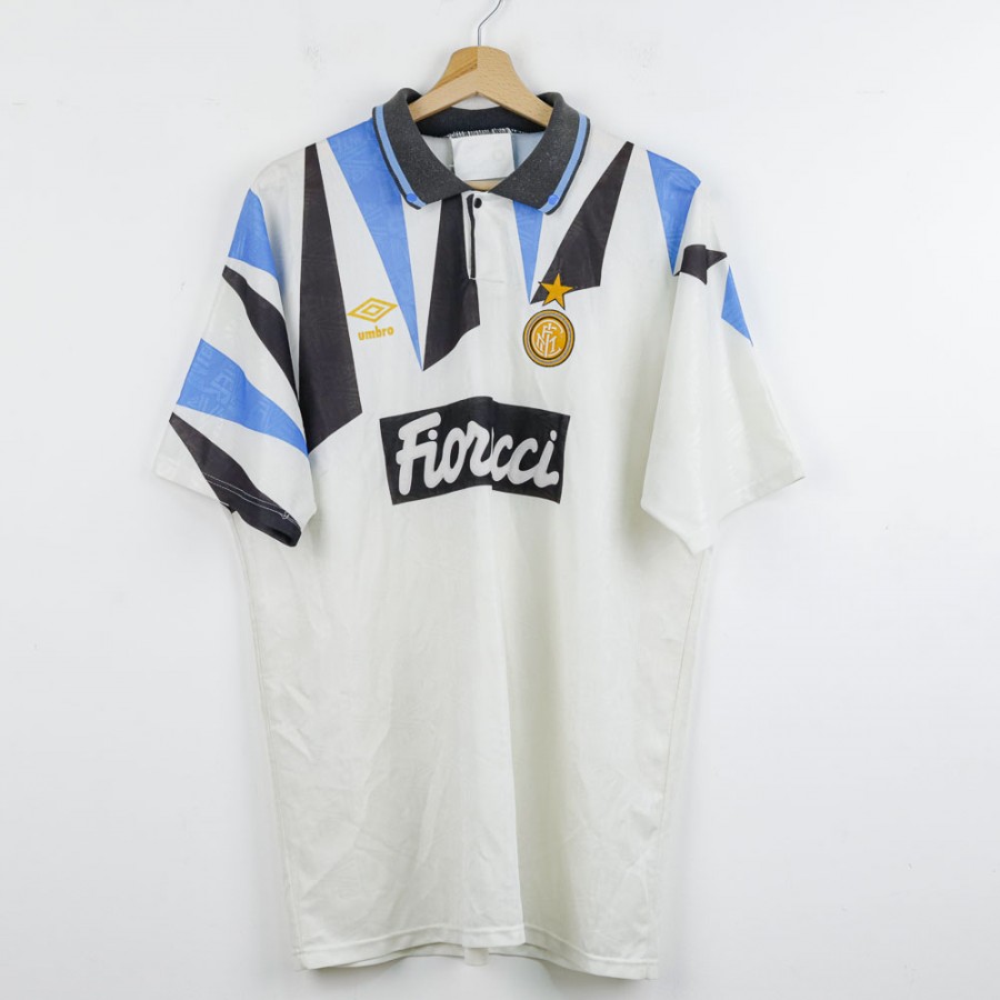 インテル・ミラノ サッカーウェア Umbro Fiorucci INTER MILAN 1992/93 AWAY FOOTBALL SHIRT MAGLIA UMBRO