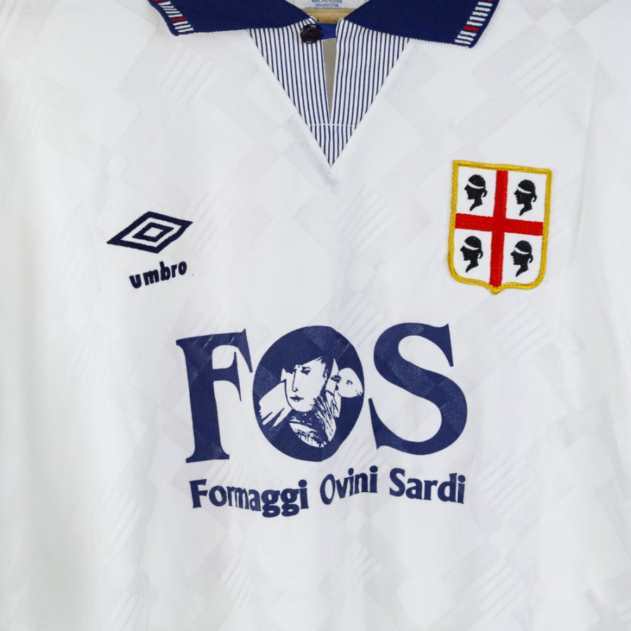 1991 1992 Cagliari Umbro N14 Away Jersey