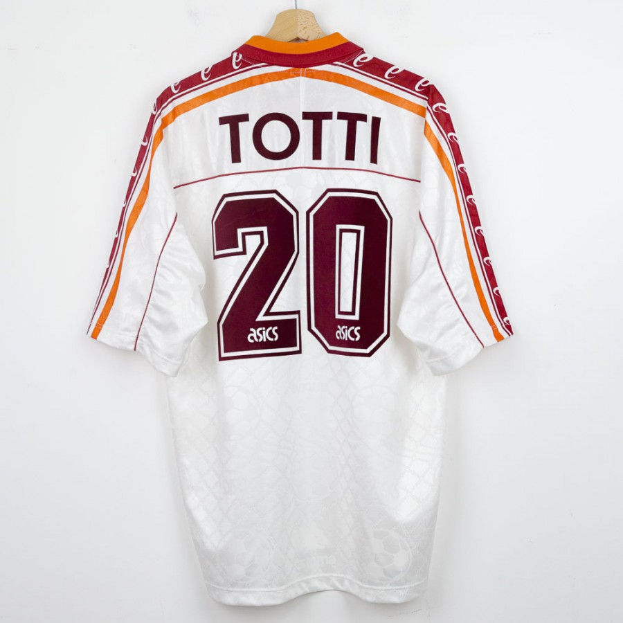 1995 1996 AS Roma Away Jersey Asics Totti N20