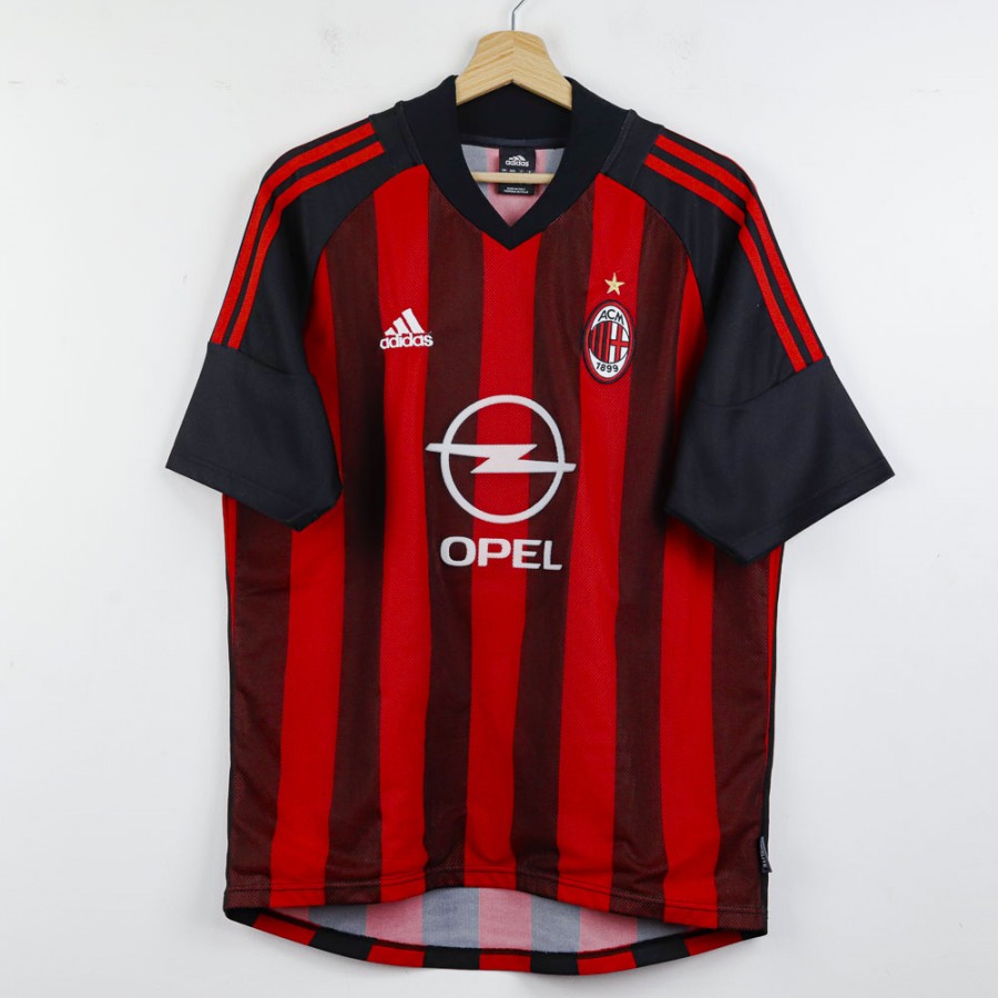 ウェア 2002-03 AC Milan adidas OPEL  Shirt Milan Adidas Shevchenko 7 2002 2003 Home Shirt