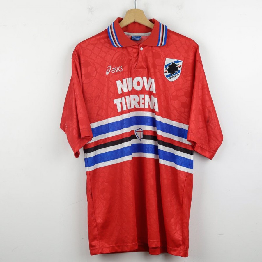 サンプドリア asics 1995-1996 ユニフォーム 1995 1996 sampdoria asics training jersey