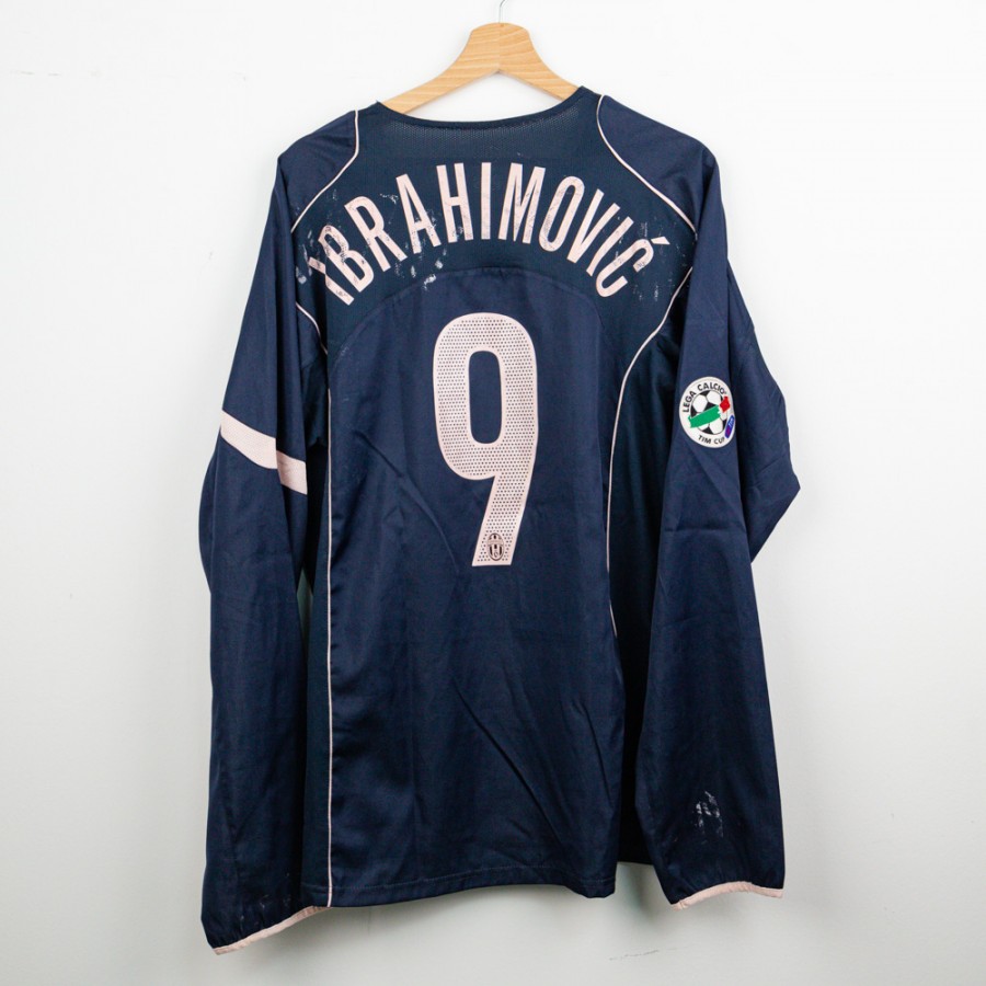 2004 2005 juventus nike Home jersey ibrahimovic 9