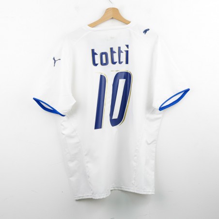 2006 Away Italy Shirt Totti 10