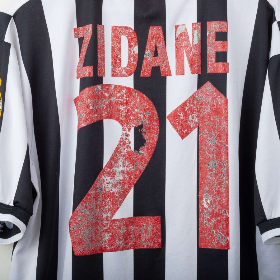【美品】Kappa ZIDANE 21 JUVENTUS 1998/1999 HOME FOOTBALL SHIRT JERSEY KAPPA L #21