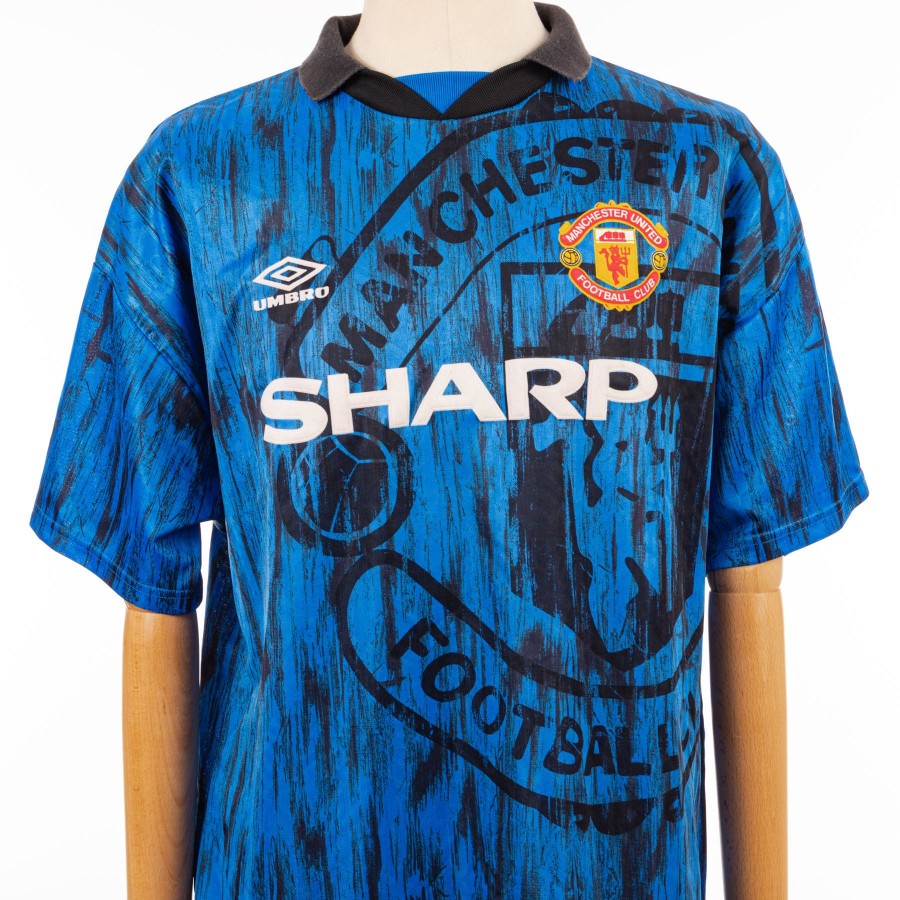 1992 1993 Manchester United Umbro away jersey