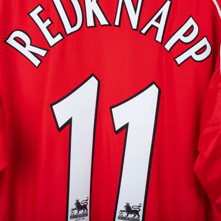 Reebok リバプール REDKNAPP 11番 ユニフォーム 2001 2002 Liverpool Home Reebok Redknapp 11 Shirt