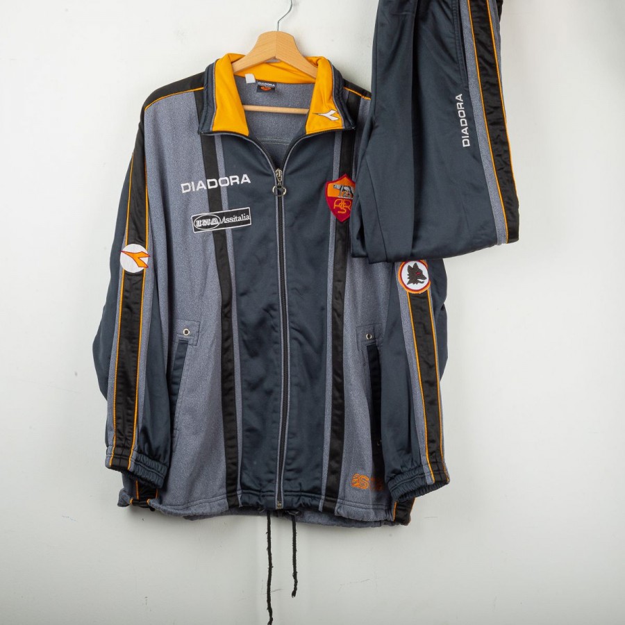 AS ROMA DIADORA ハイネックジャケット b682a35827a487178fb70327e18de2