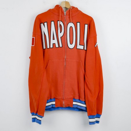 Felpa Eroi Arancione Napoli...