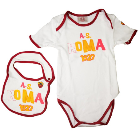 Body Neonato AS Roma Bianco...