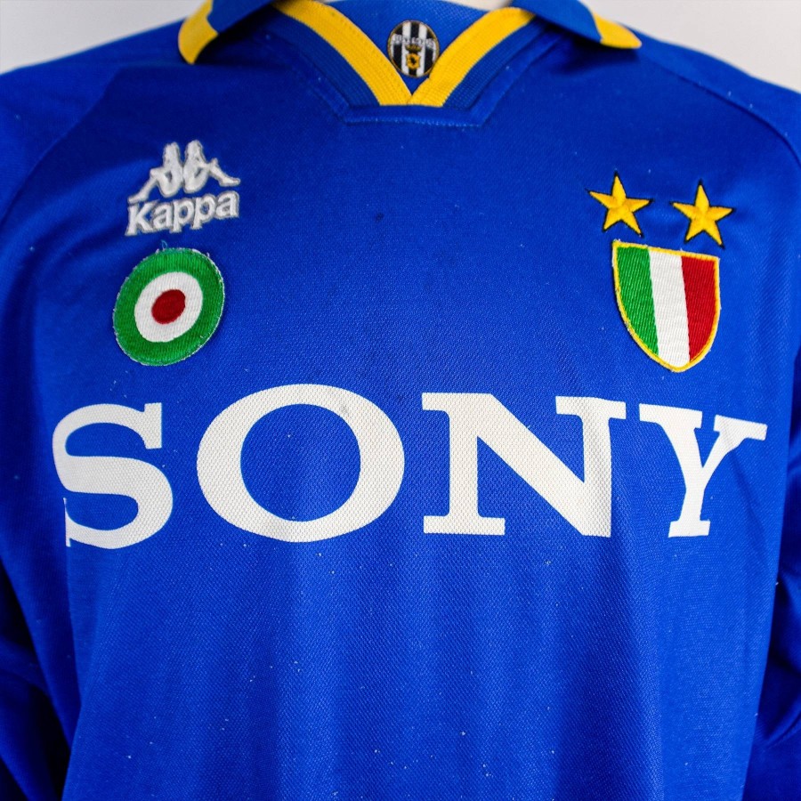 ウェア Juventus Away Jersey 1995-96 Kappa Juventus 1995/96 Away Shirt Football Soccer Jersey Kappa