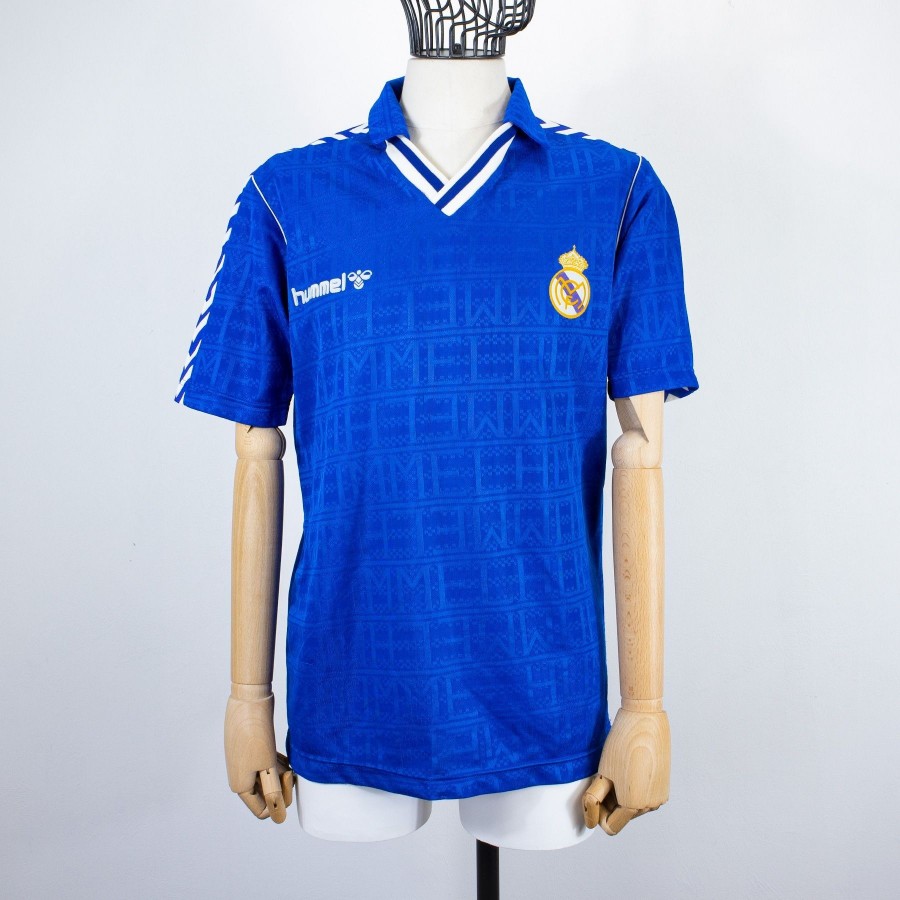 ankomst medley bytte rundt REAL MADRID AWAY JERSEY HUMMEL 1989 1990