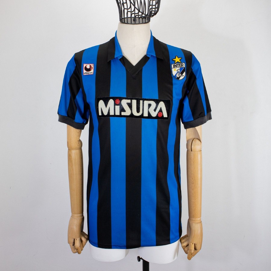 INTER HOME JERSEY UHLSPORT N4 1988 1989