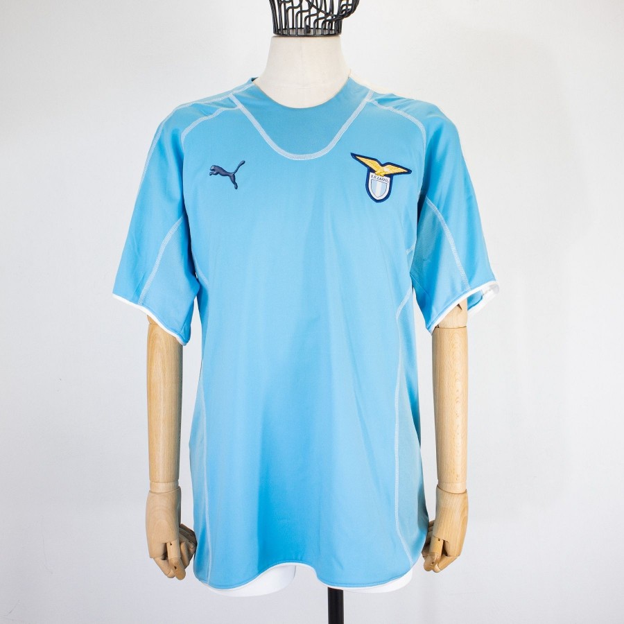 LAZIO HOME JERSEY PUMA 2005 2006 RODRIGUES 10