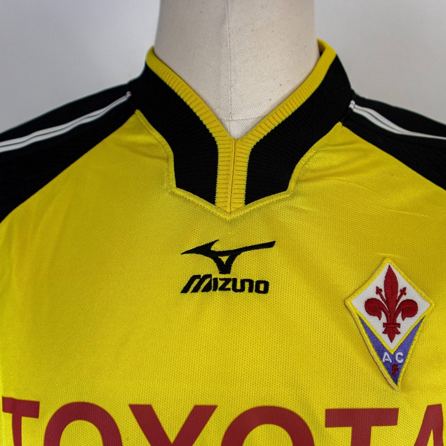 MAGLIA FIORENTINA MIZUNO ML 2001 2002 TAGLIALATELA 1