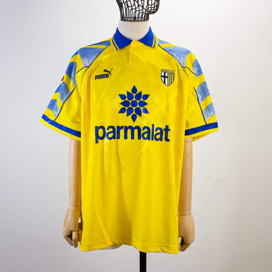 PARMA AWAY JERSEY STRADA 18 1996 1997