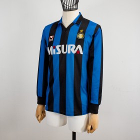 Uhlsport INTER MAGLIA 1990/91 seconda maglia NICOLA BERTI 4 Jersey Retro 