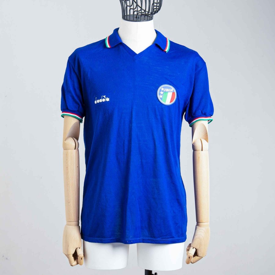 MAGLIA HOME ITALIA DIADORA ITALIA 90 SENZA ETICHETTA