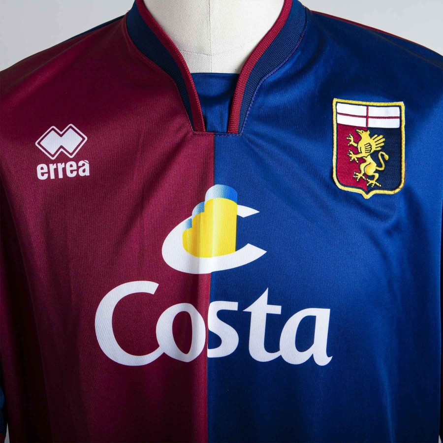 GENOA HOME JERSEY ERREA 2004 2005 STELLONE N22