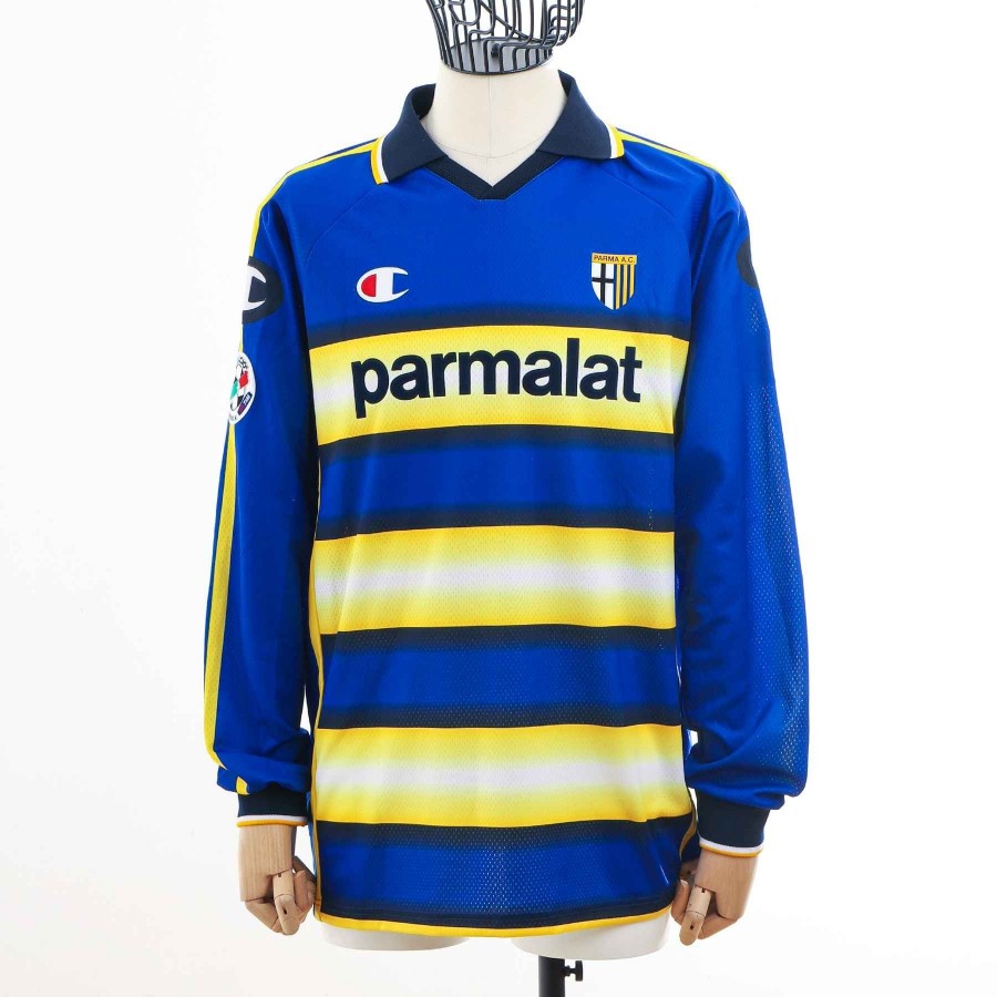 PARMA HOME JERSEY CHAMPION ADRIANO N9 2003 2004