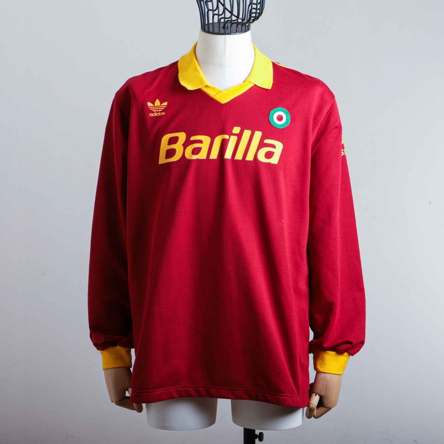 ROMA HOME JERSEY ADIDAS N10 1991 1992