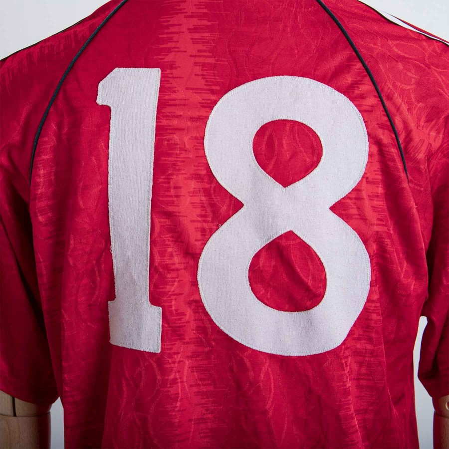 MANCHESTER UNITED HOME JERSEY 1990 1991 N18