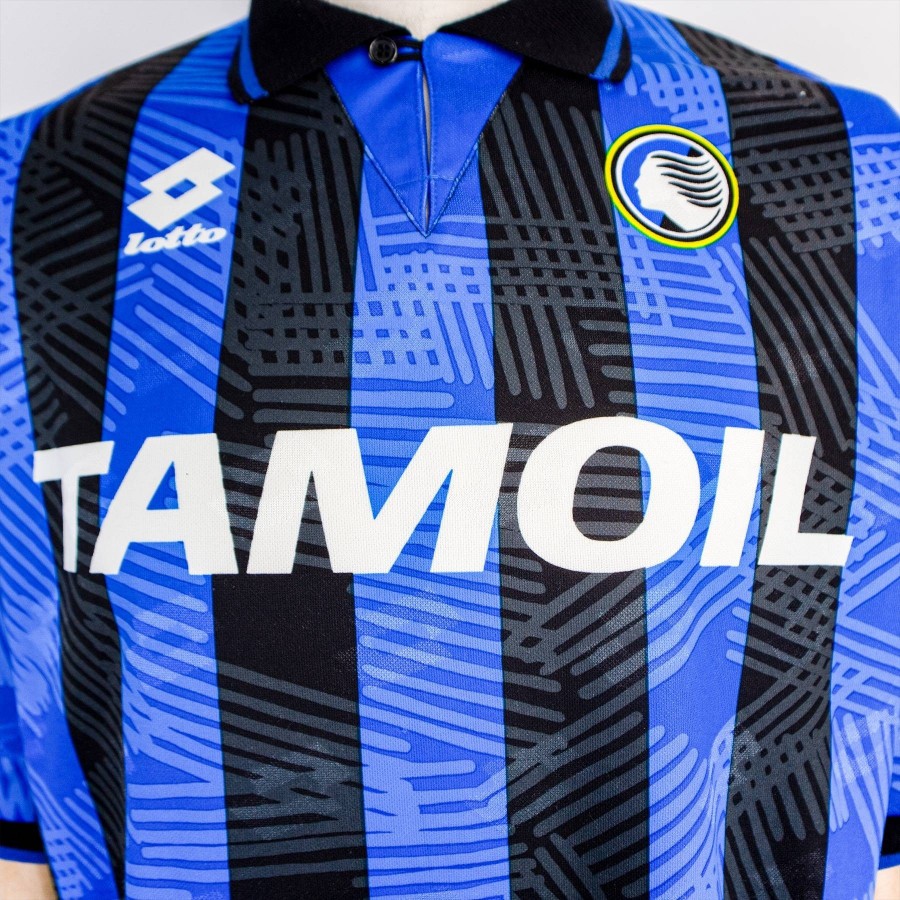 ATALANTA HOME JERSEY LOTTO 1991 1992 15