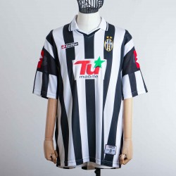 juventus home jersey lotto cups matches 2001/2002