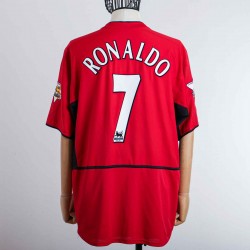 manchester united home jersey 2003/2004 ronaldo n7