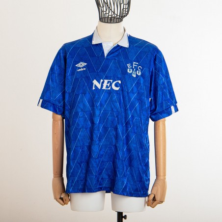 everton home jersey 1990/1991