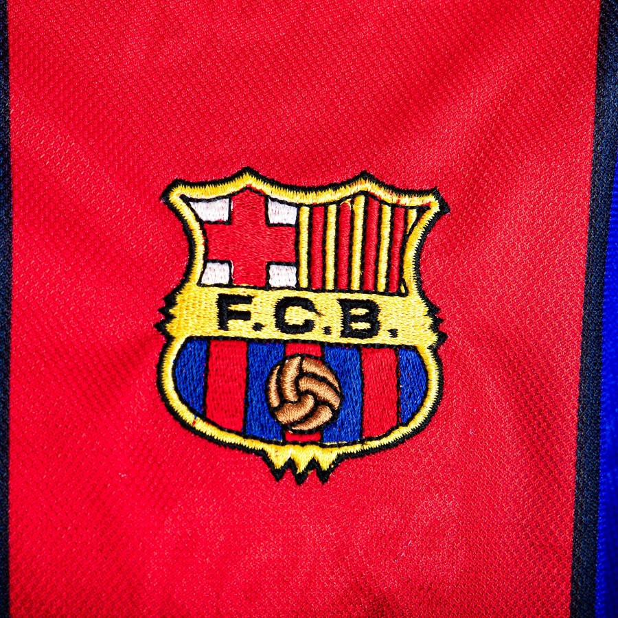 barcellona home jersey kappa ls 1996 1997