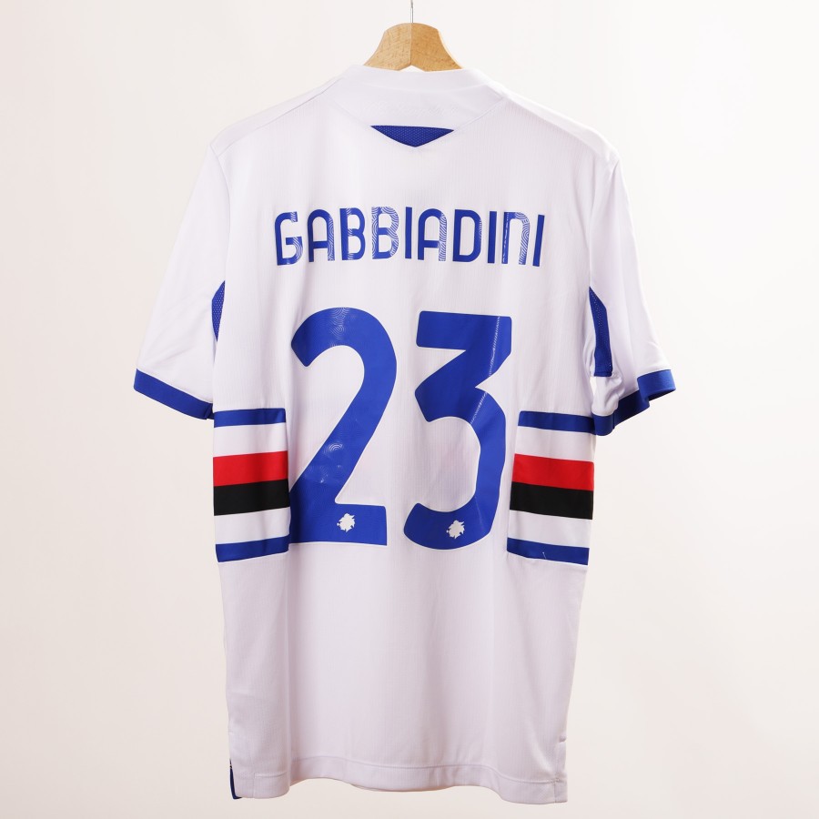 2020 2021 sampdoria away jersey gabbiadini 23